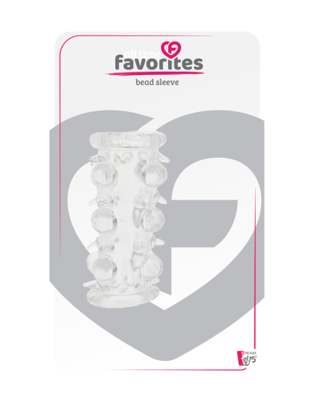 FAVORITOS DE TODOS LOS TIEMPOS MANGA DE CUENTAS TRANSPARENTE