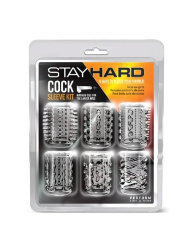 KIT DE MANGA PARA POLLA STAY HARD CLARO