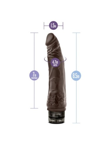 DR. SKIN COCK VIBE 7 PULGADAS CHOCOLATE