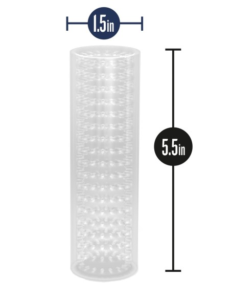 M PARA HOMBRE MANGA STROKE TRANSPARENTE