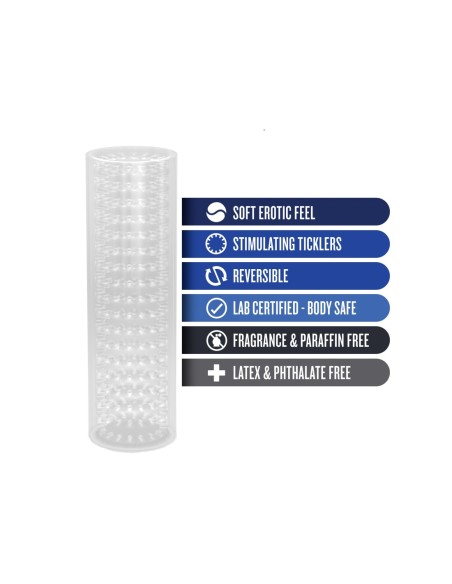 M PARA HOMBRE MANGA STROKE TRANSPARENTE