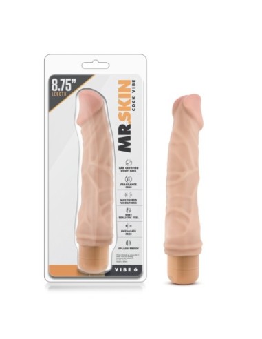 DR. VIBRADOR PIEL 6 CARNE