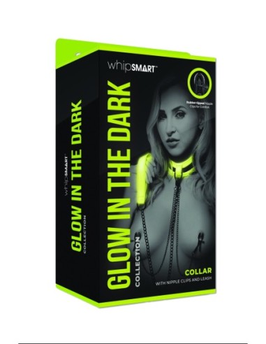 WHIPSMART COLLAR QUE BRILLA EN LA OSCURIDAD CON...