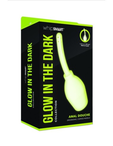 Ducha WHIPSMART que brilla en la oscuridad.