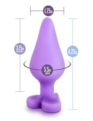 JUEGA CONMIGO CORAZÓN DE CARAMELO FOLLAME PÚRPURA